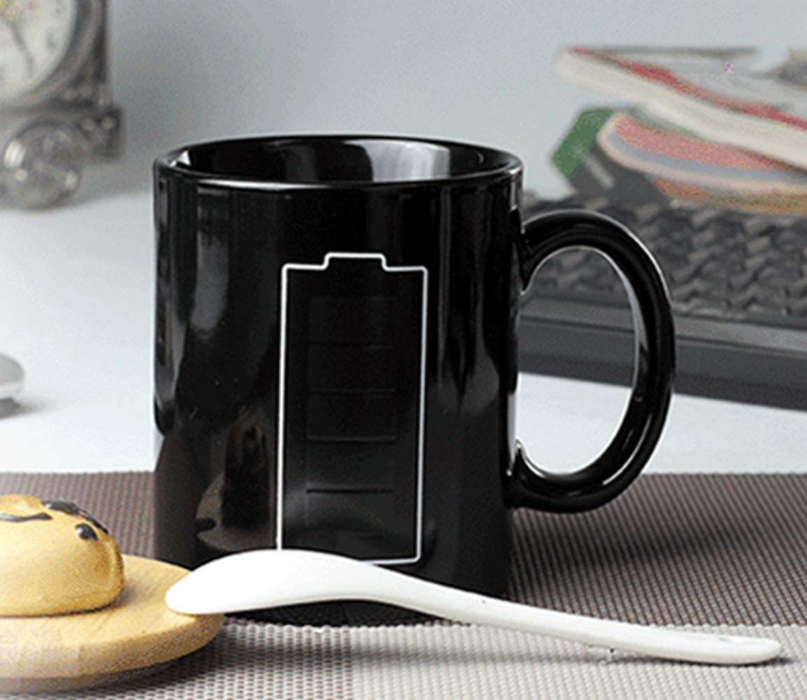 Nofinis interactive-color mug adds tech-inspired charm to coffee or tea rituals.