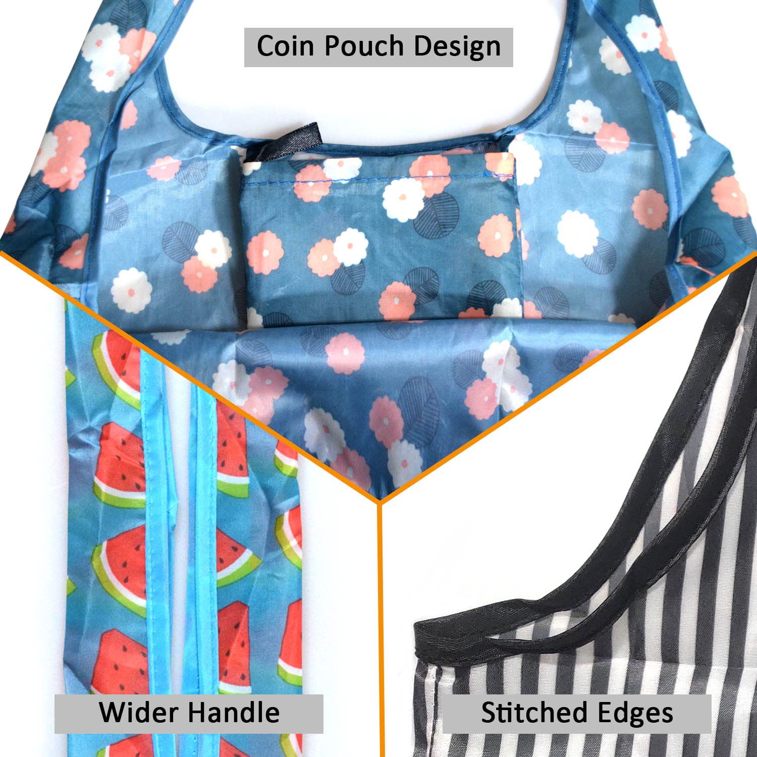 Noilk multipurpose bags suitable for markets, parties, and daily trips.