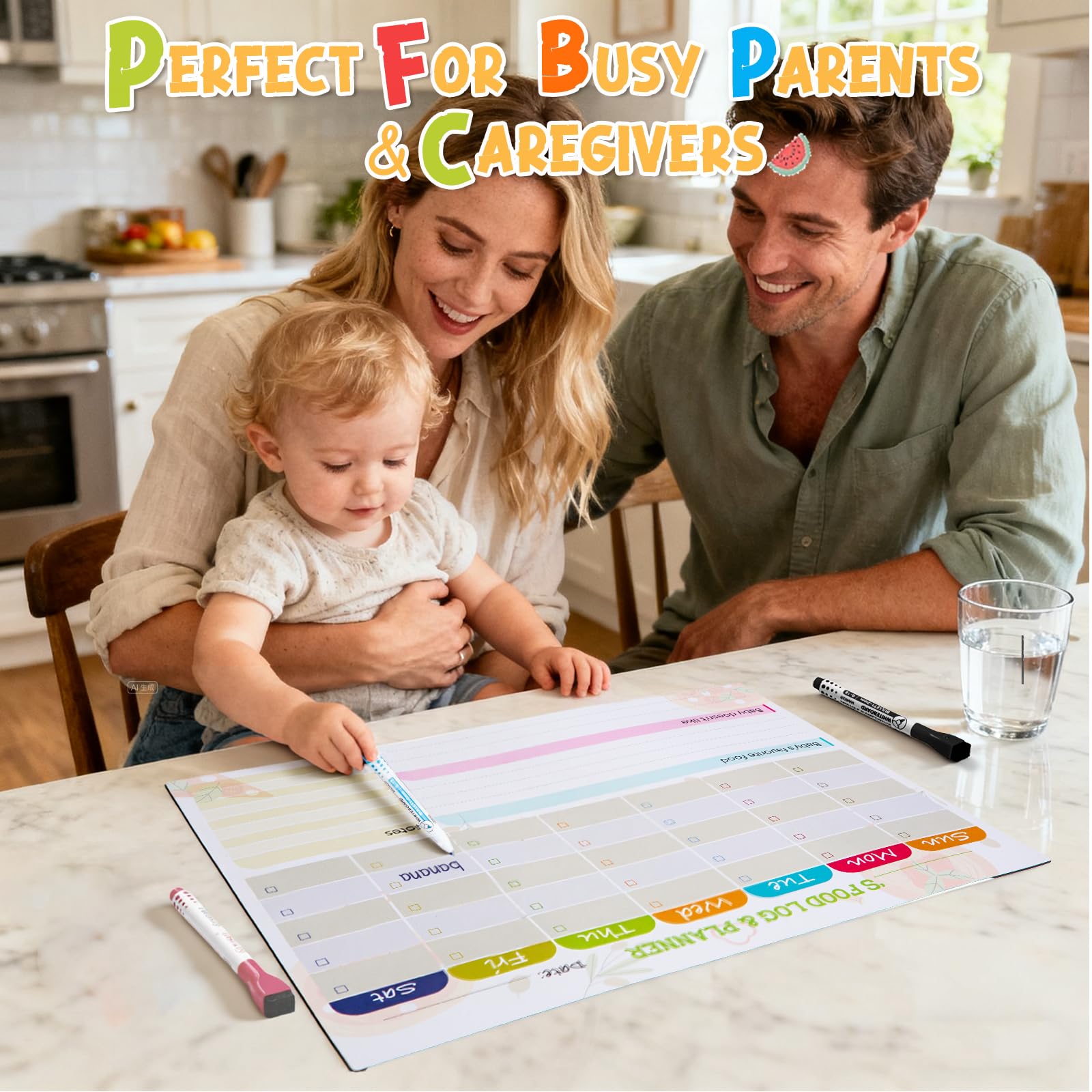 NOKOGMT all-in-one baby food tracker kit for busy families