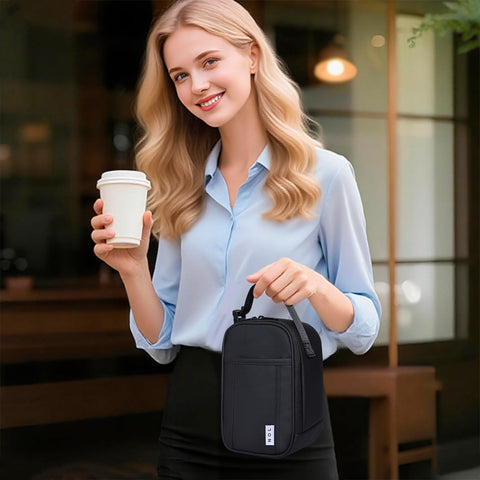NOL insulated lunch bag six-color variants display personal style options