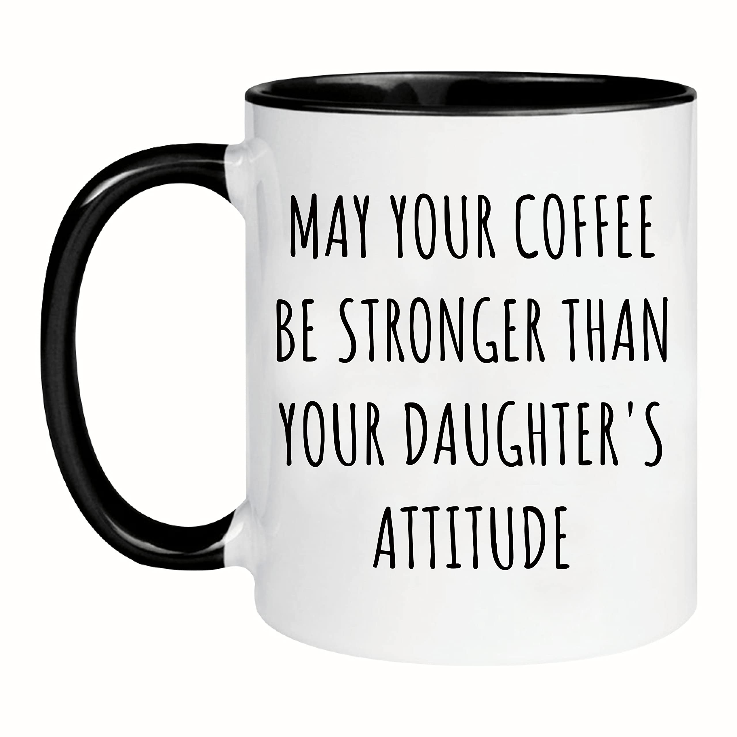 Nomkat mug showing the message on both sides for versatile use.