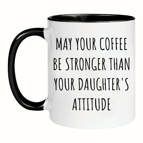 Nomkat mug showing the message on both sides for versatile use.