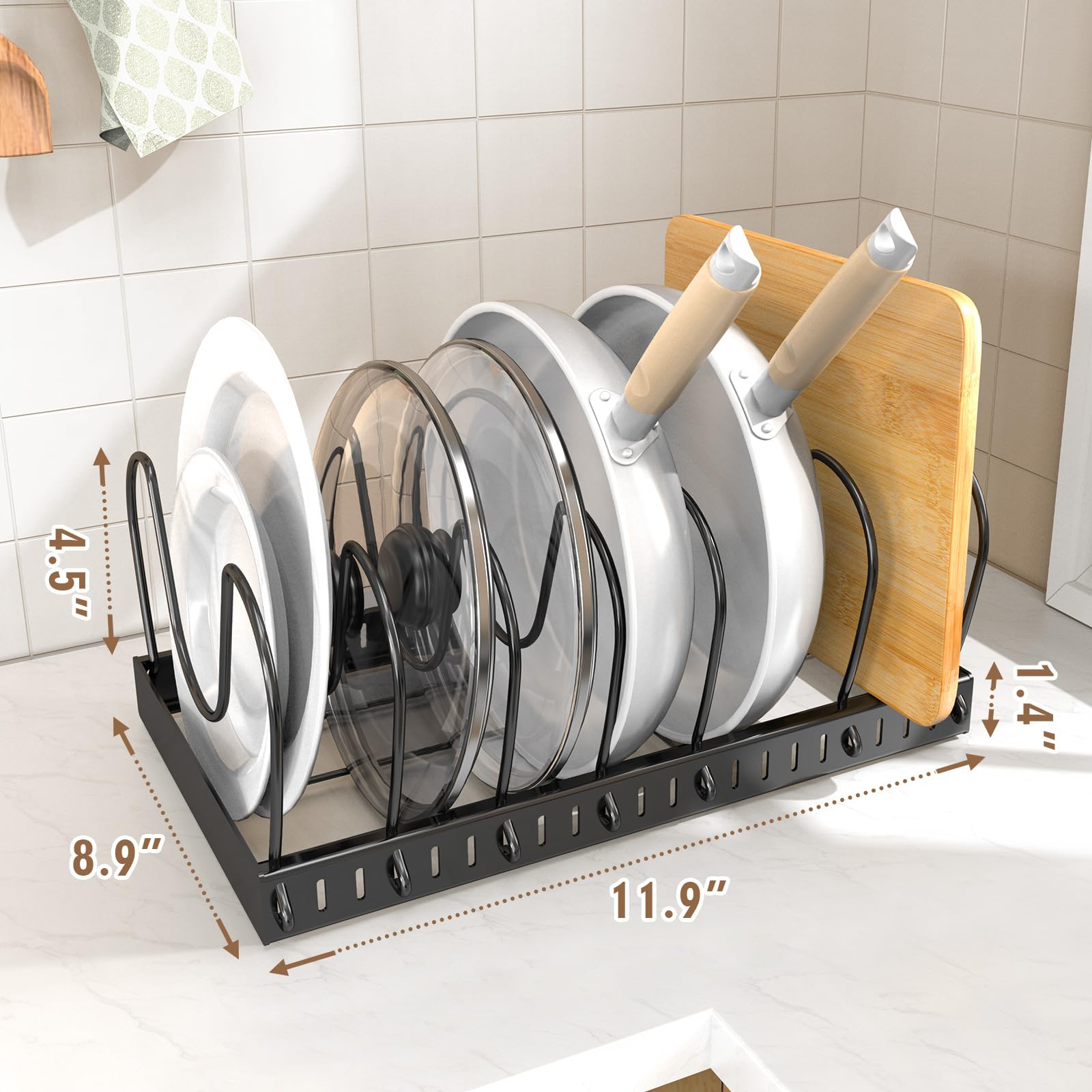 NomNest tool-free installation fits most cabinets quickly.