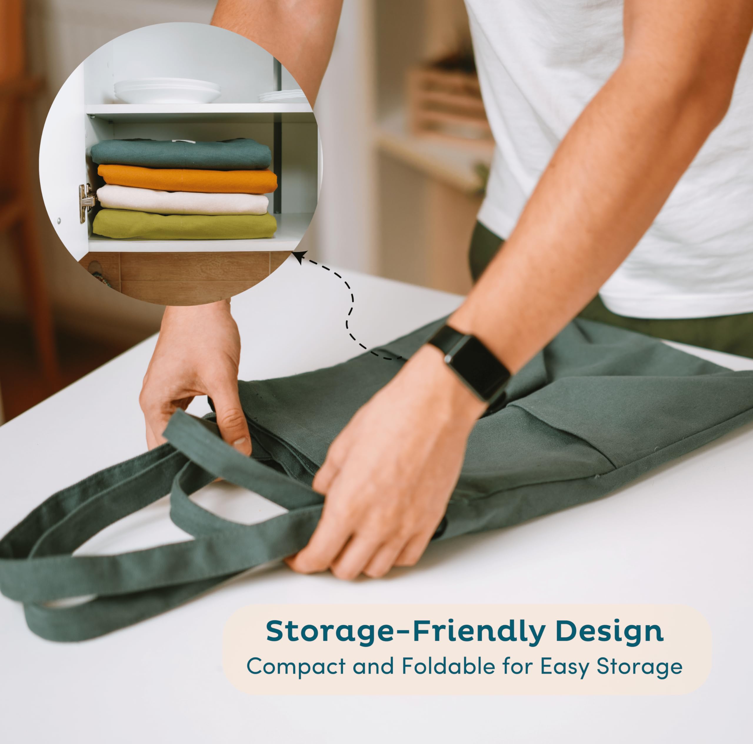Nook Theory 3Pack foldable design makes storage simple.