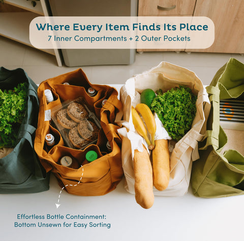 Nook Theory 3Pack side pockets keep small items secure and accessible.