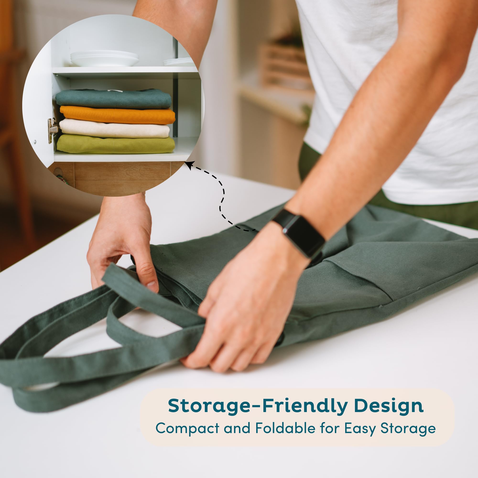 Nook Theory 3-Pack heavy-duty tote handles up to 80 lbs.