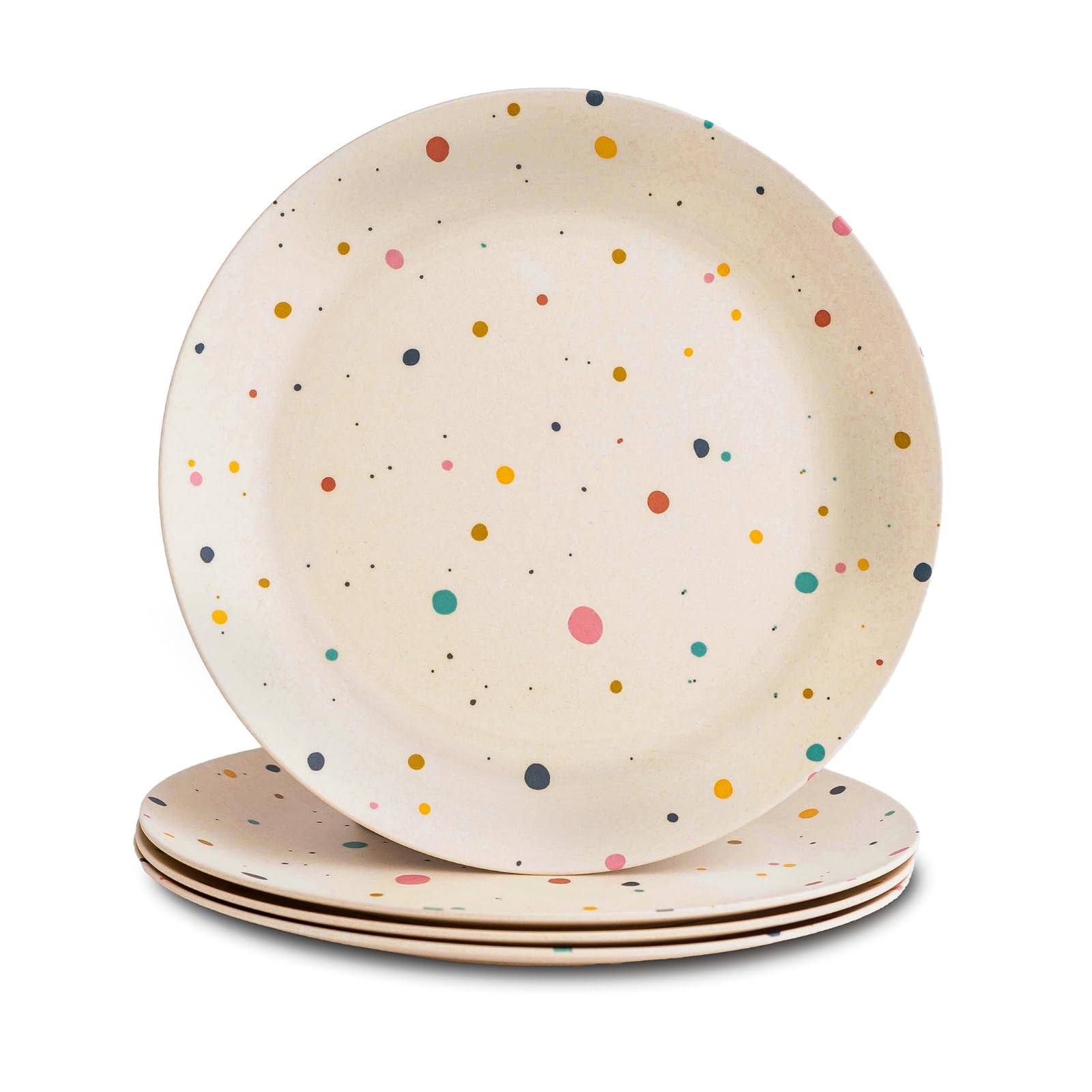 Nook Theory bamboo plates hero image, durable kid-friendly dinnerware for daily meals