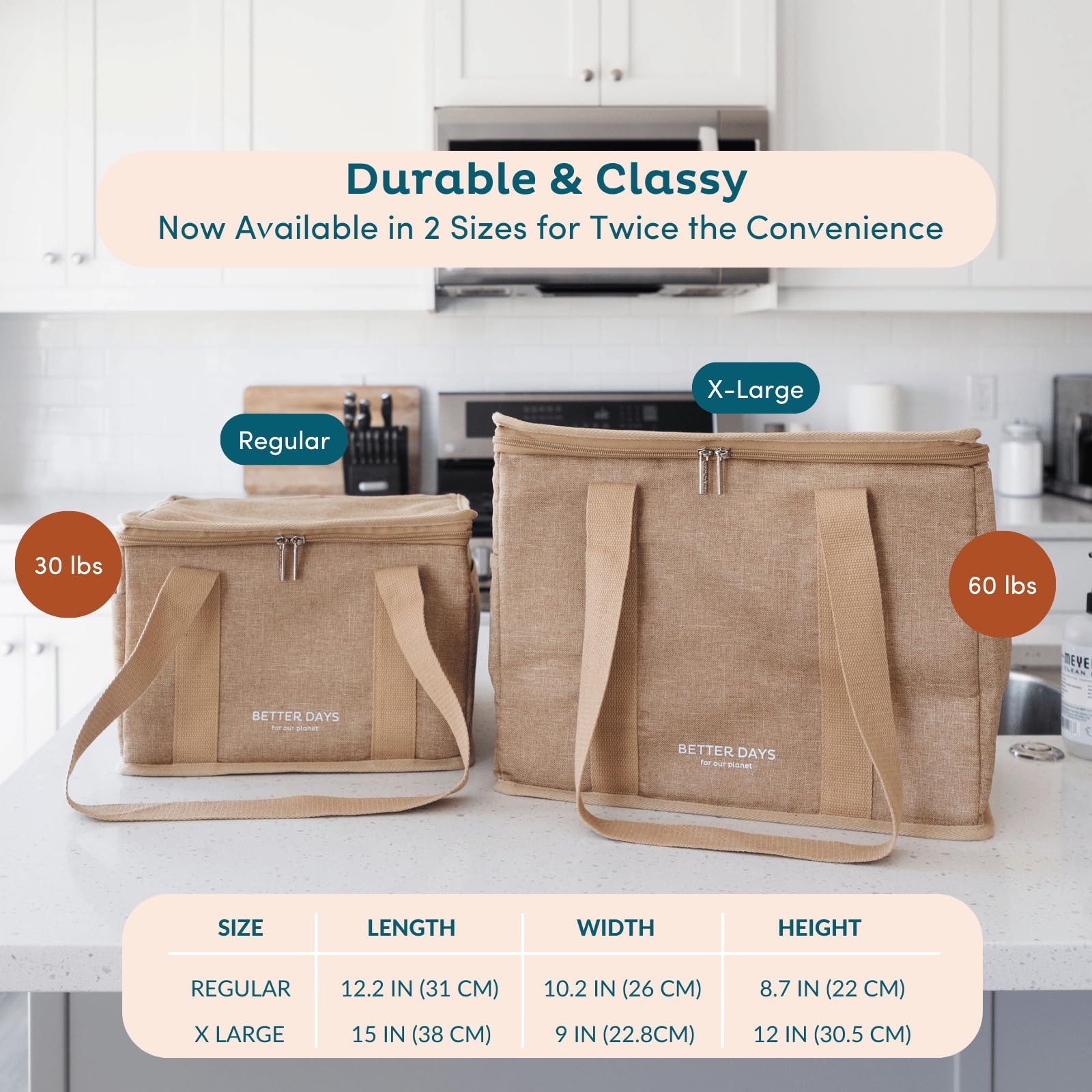 Nook Theory versatile bag suitable for shopping, picnics, and errands.
