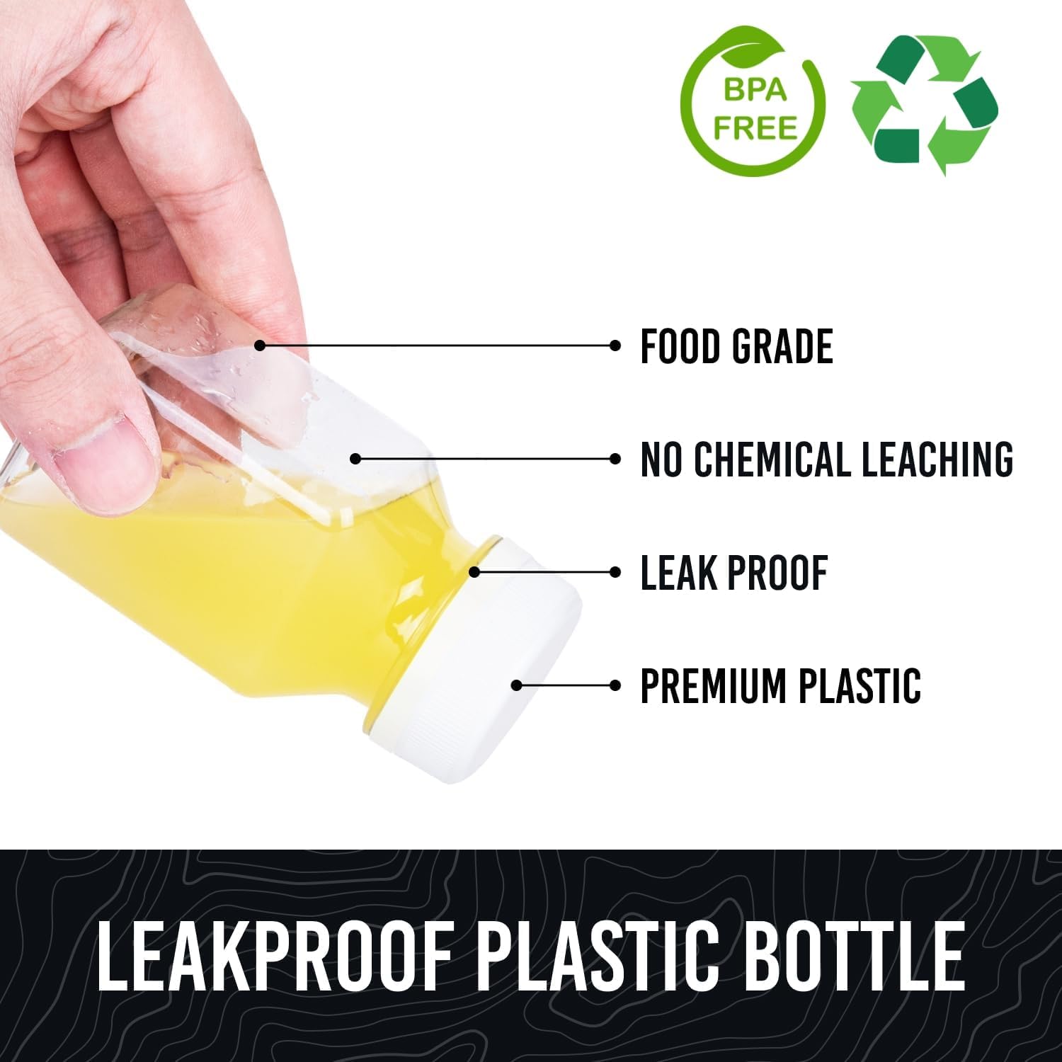 Norcalway leakproof cap system keeps liquids secure during transport