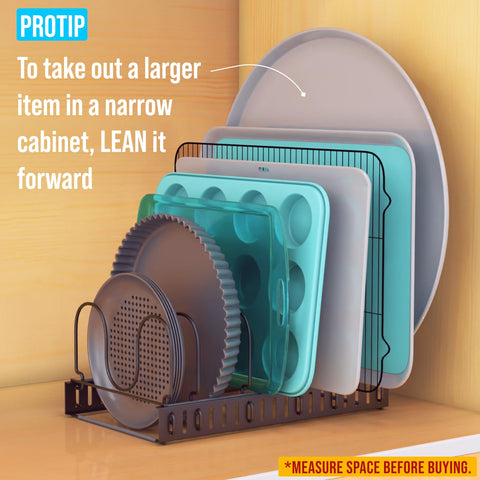 Norcalway dual-use design offers expandable use or two separate organizers.