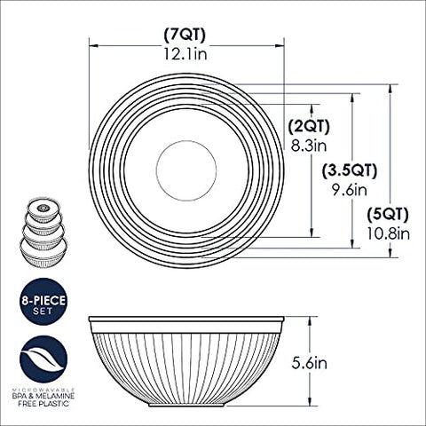 Nordic Ware lids provide a secure seal to prevent spills