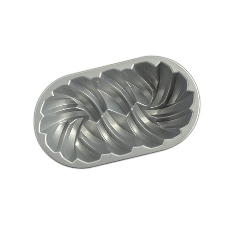 Nordic Ware Braided Loaf Pan made in USA with quality craftsmanship.
