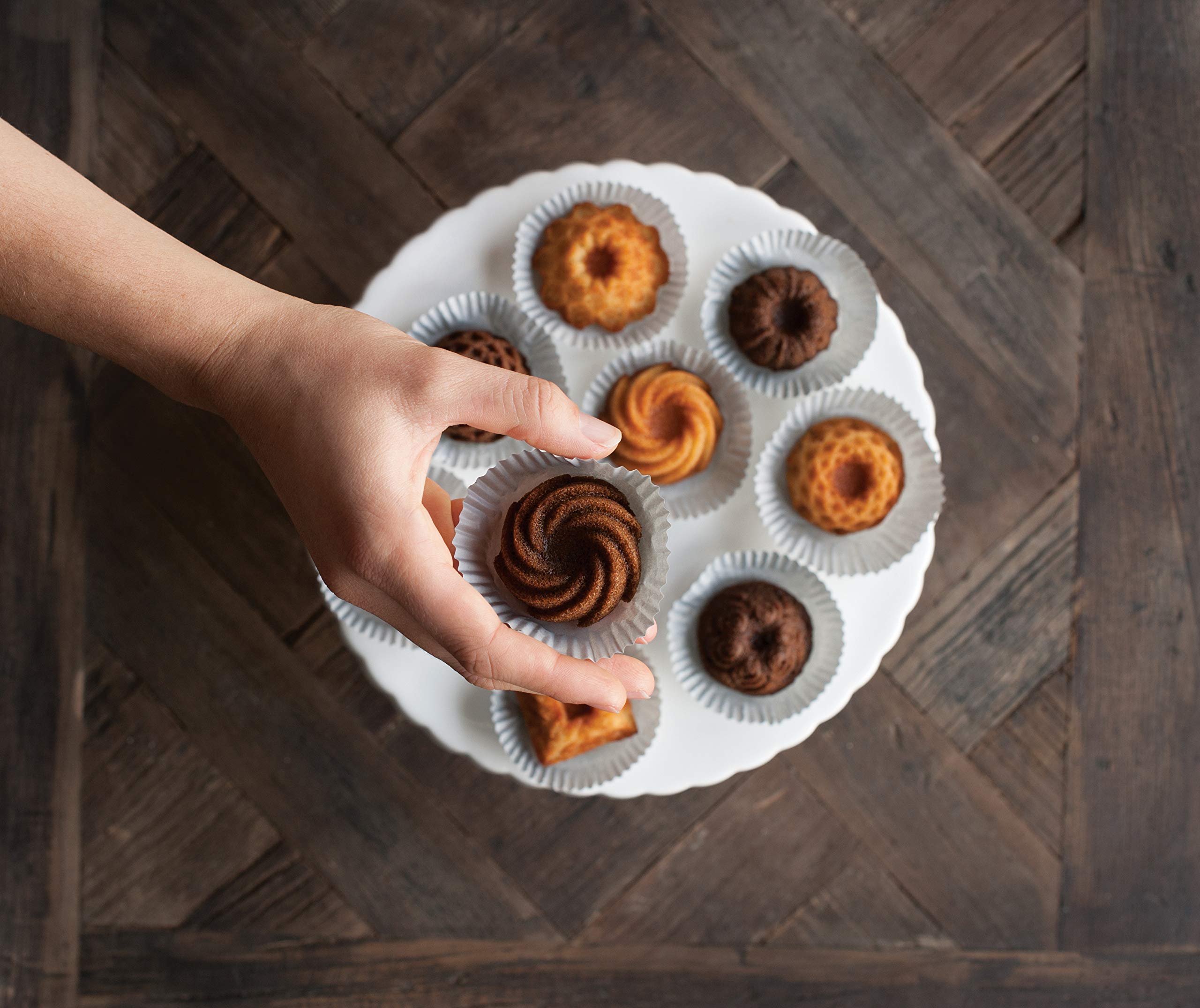 Nordic Ware Bundt Charms Crown shot showcases regal shape and even browning