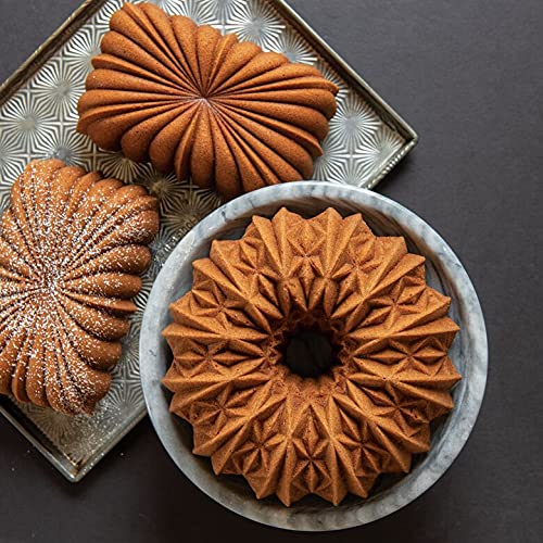 Nordic Ware Bundt pan oven-safe up to 400°F