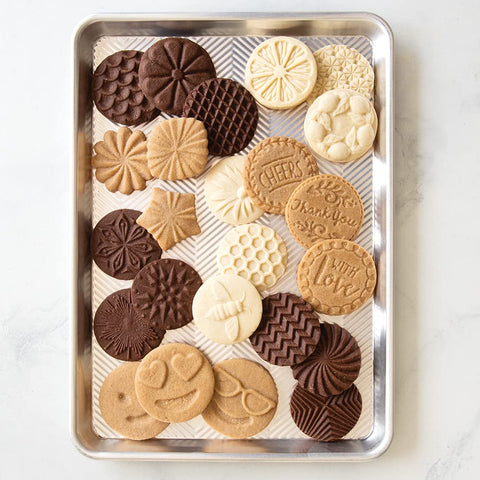 Nordic Ware gift-ready presentation makes cookie gifting simple and appealing.