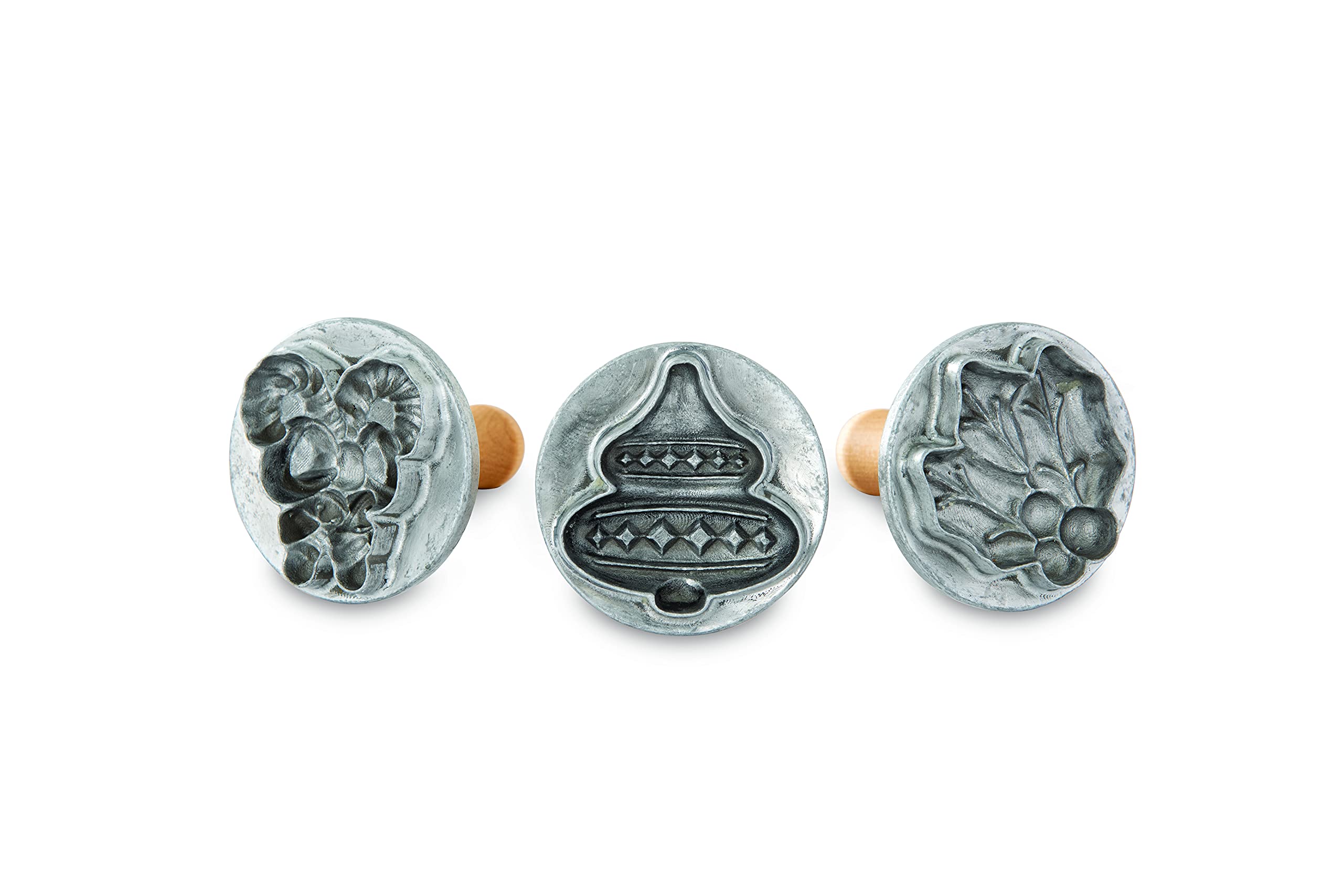 Nordic Ware Holiday Cookie Stamps snowflake motif for festive cookies