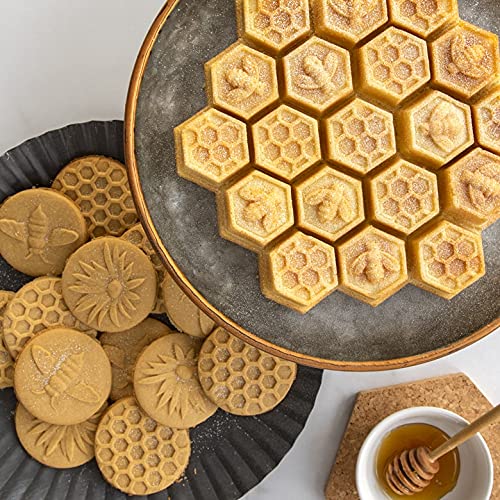 Nordic Ware impression designs add elegant detail to holiday cookies.
