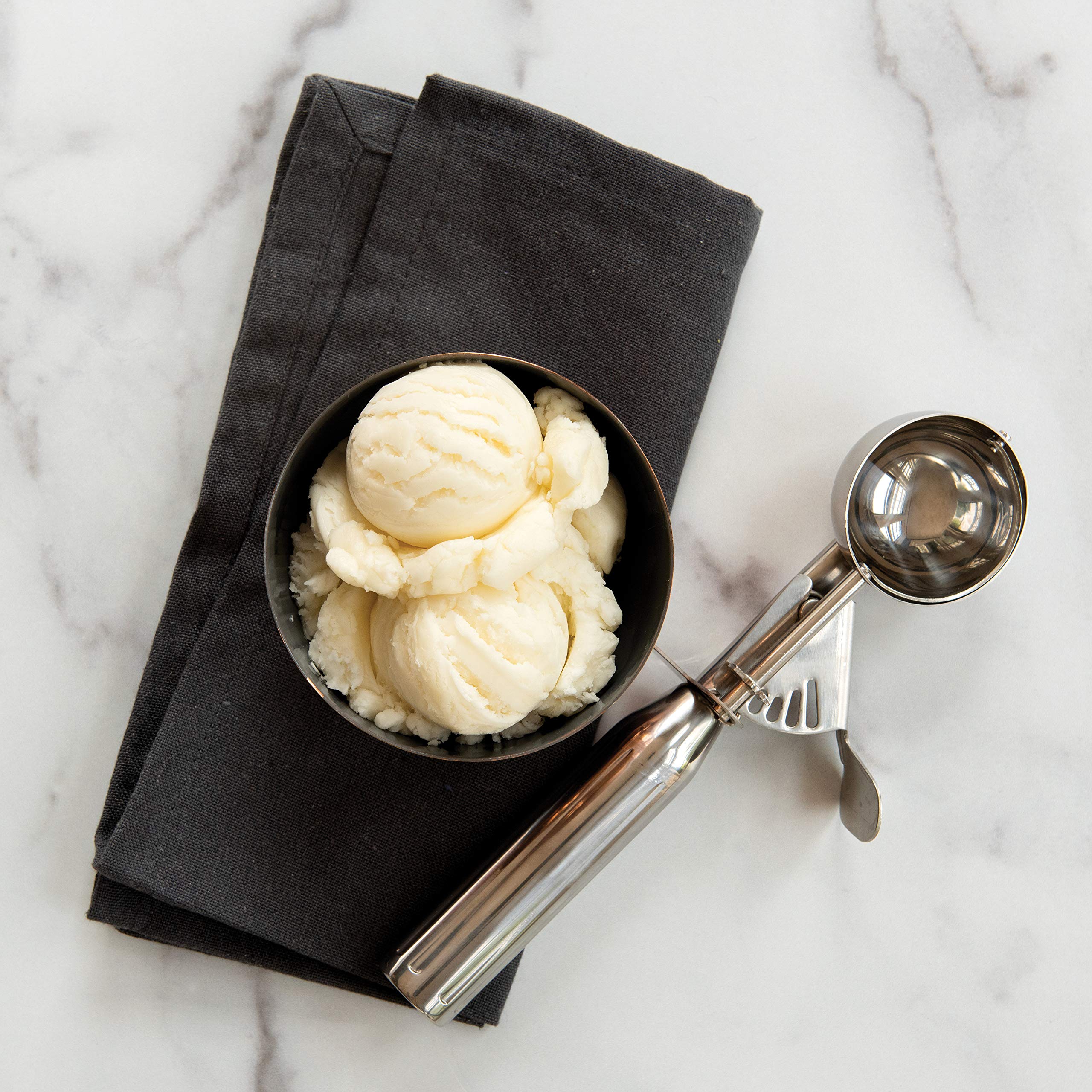 Nordic Ware large cookie scoop for ice cream serving and tidy portions.
