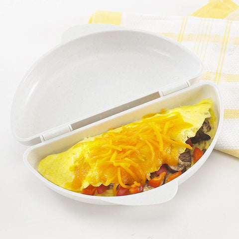 Nordic Ware microwaveable set badge indicates quick breakfast options.