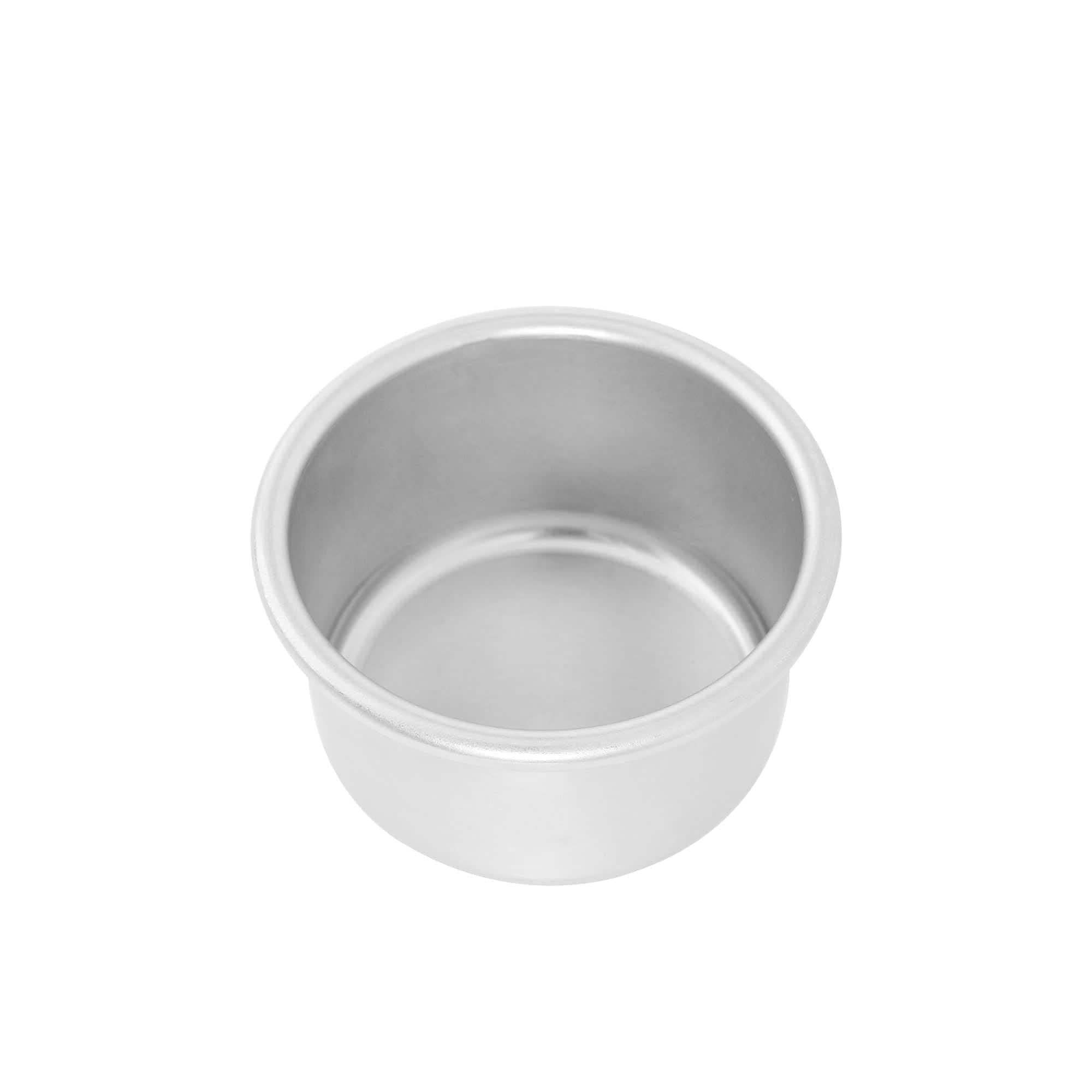 Nordic Ware Naturals 4-inch round cake pan top view highlights even heat for even browning