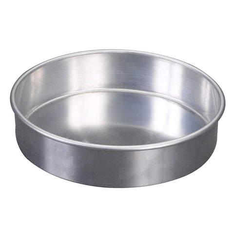 Nordic Ware Naturals 8-inch round cake pan top view for even browning