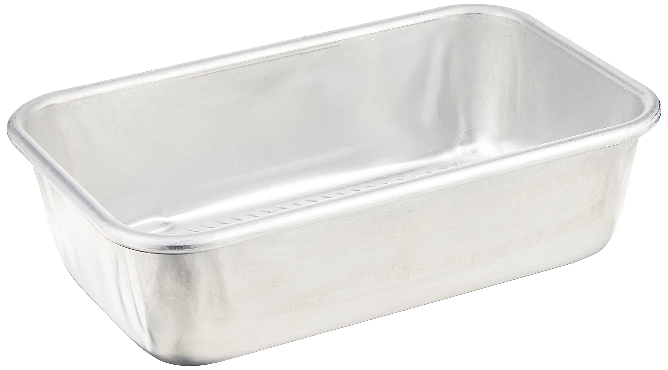 Nordic Ware Prism Loaf Pan encapsulated rim helps prevent warping.