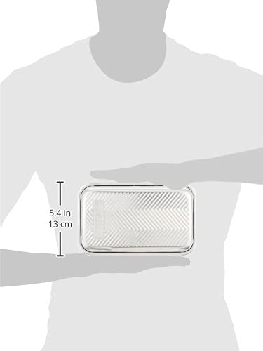 Nordic Ware Prism Loaf Pan made in USA from domestic and imported materials.