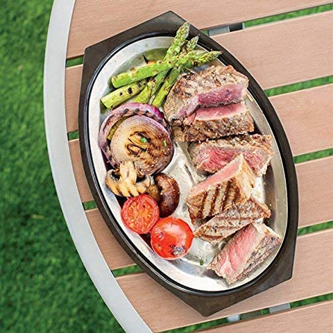 Nordic Ware Sizzling Server built from domestic and imported materials