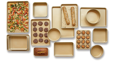 Nordic Ware Naturals loaf pan - interior nonstick finish for effortless loaf release.