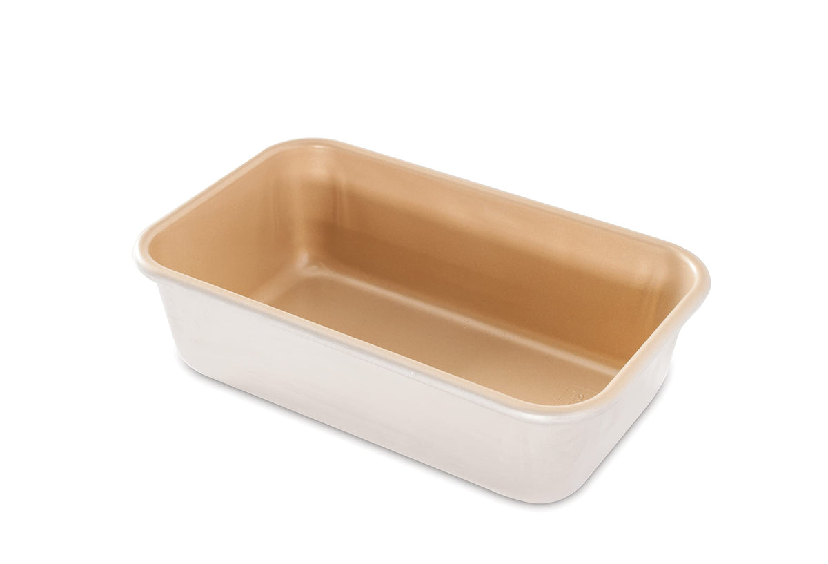 Nordic Ware Naturals loaf pan - top view showing even heat for even browning.
