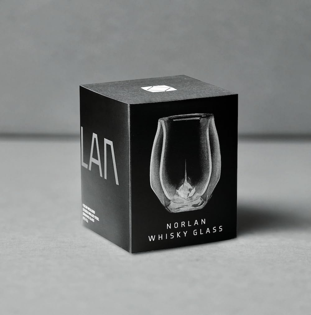 NORLAN Whisky Glass refined with Jim McEwan for nuanced character