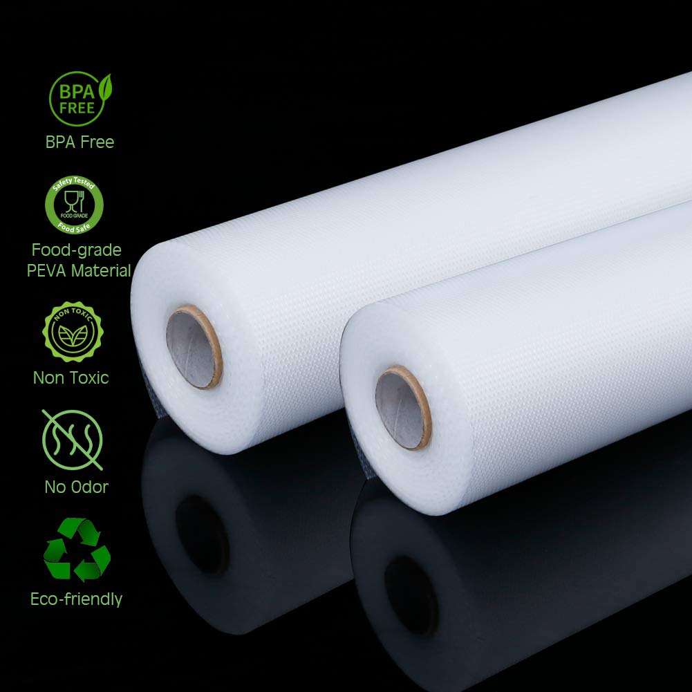 Normal BPA-free PEVA material provides a safe, non-porous prep surface.