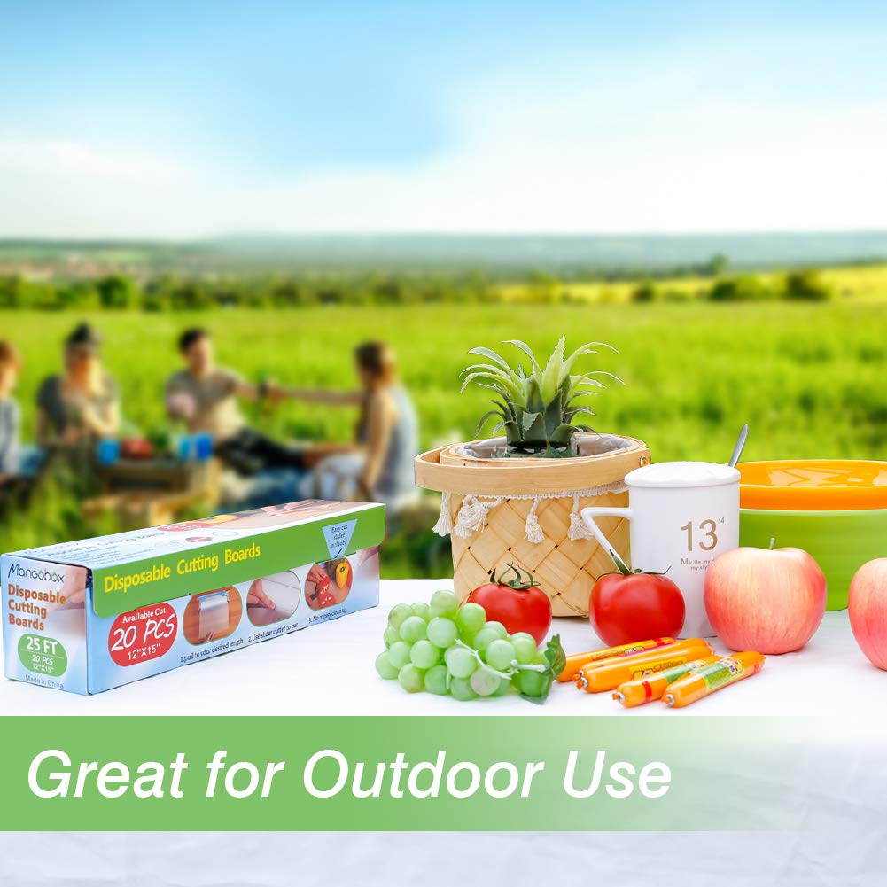 Normal 25ft roll supports versatile cooking in tight spaces.