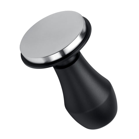 Normcore 304 stainless steel base delivers durable tamping stability.