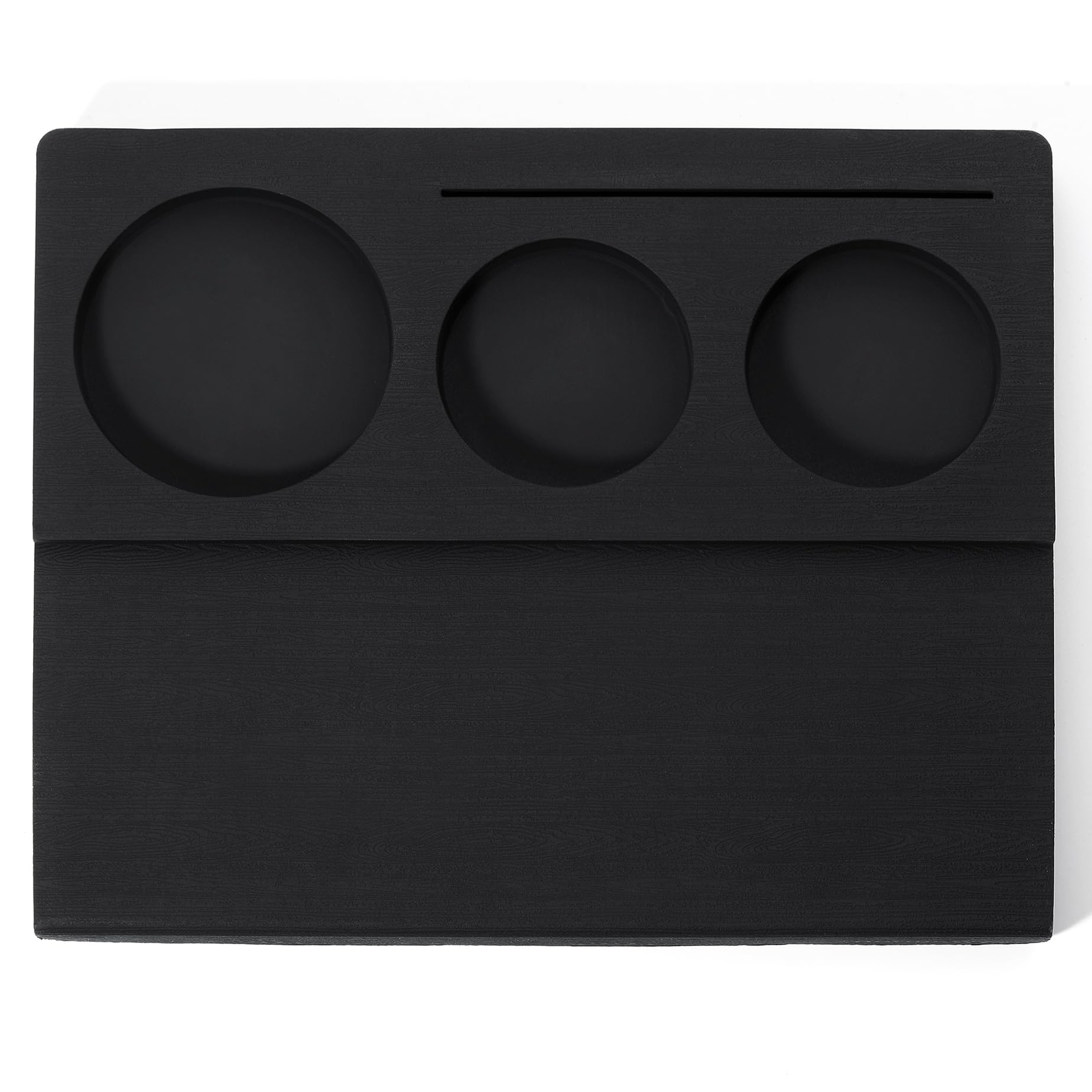 Normcore corner tamping mat uses food-grade silicone for non-slip, easy-clean surfaces.