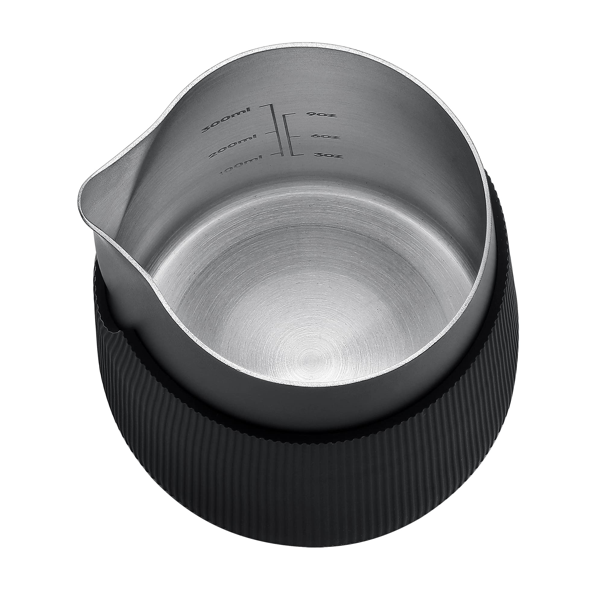 Normcore milk pitcher 450ml capacity for home barista-quality lattes.