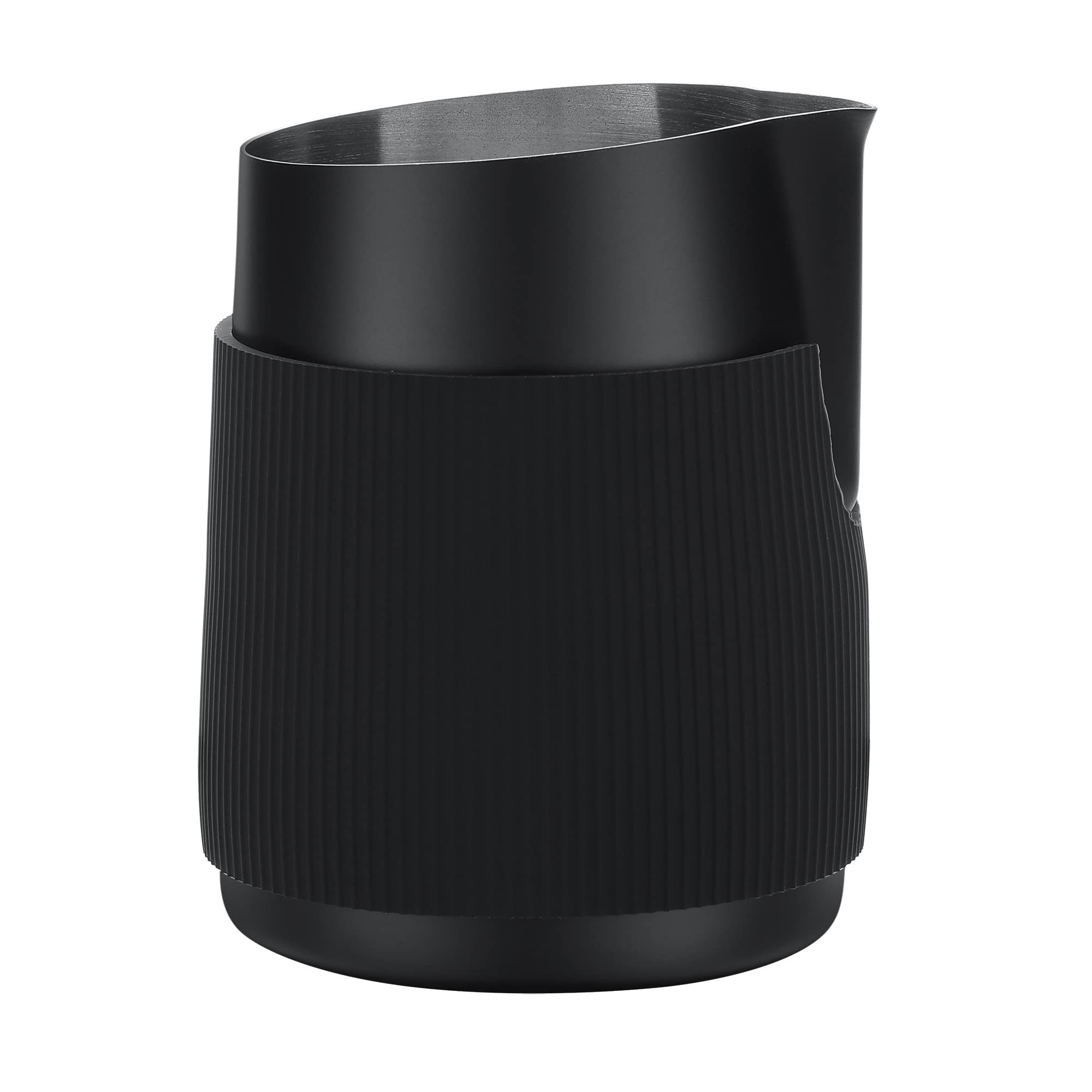 Normcore stainless steel pitcher with Teﬂon finish for durability