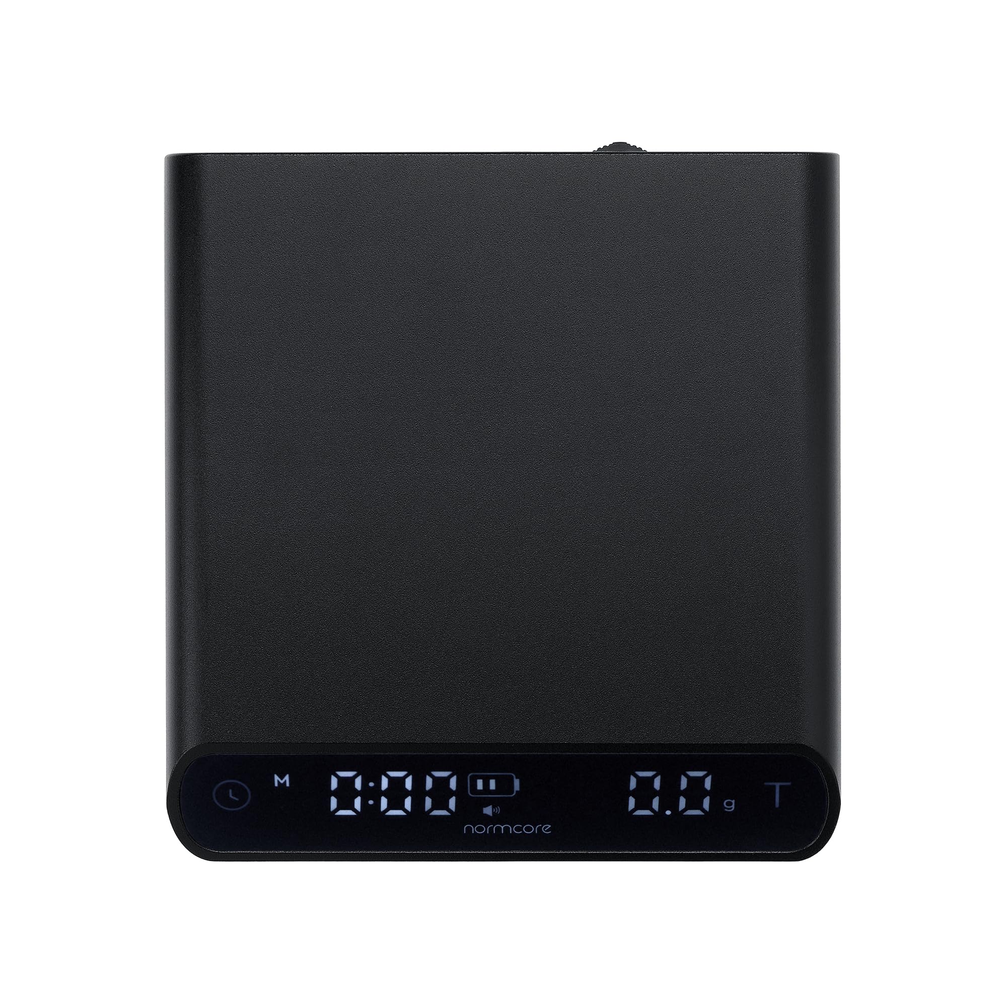 Normcore Pocket Coffee Scale V3 included heat pad and weight
