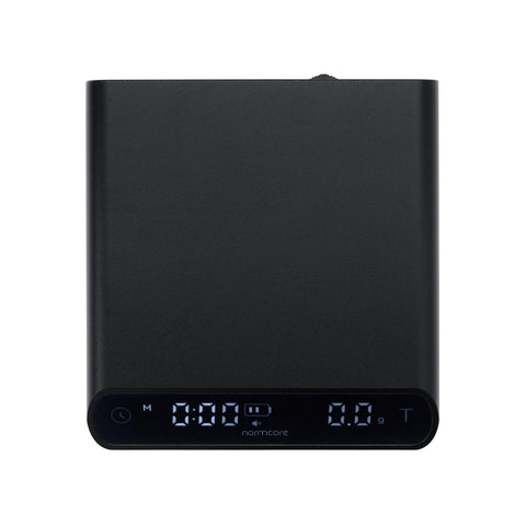 Normcore Pocket Coffee Scale V3 included heat pad and weight