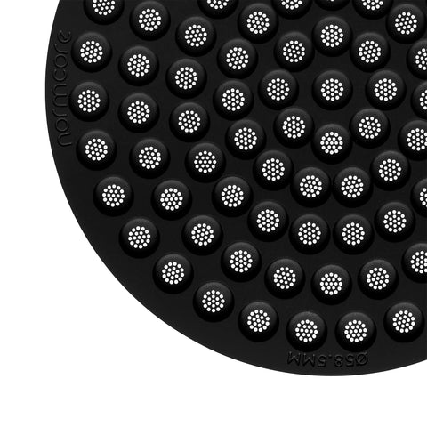 Normcore 316 stainless steel mesh delivers durable, corrosion resistant performance.