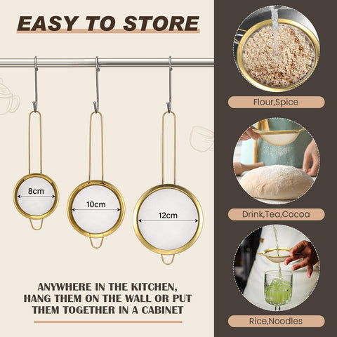Norme gold colander diameter 25.5 cm for large-scale rinsing