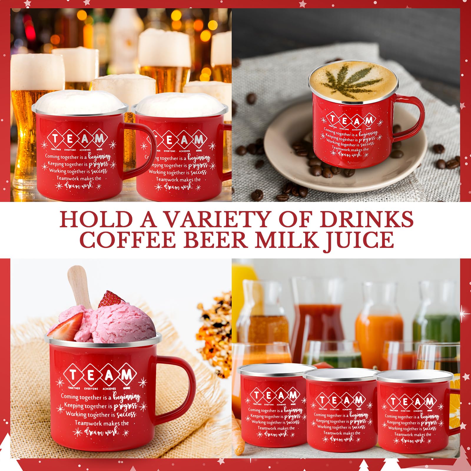 Norme mugs suited for office and outdoor use