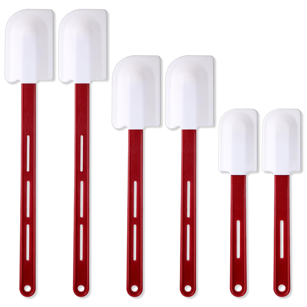 Norme 10-inch silicone spatula with flexible design for smooth scraping