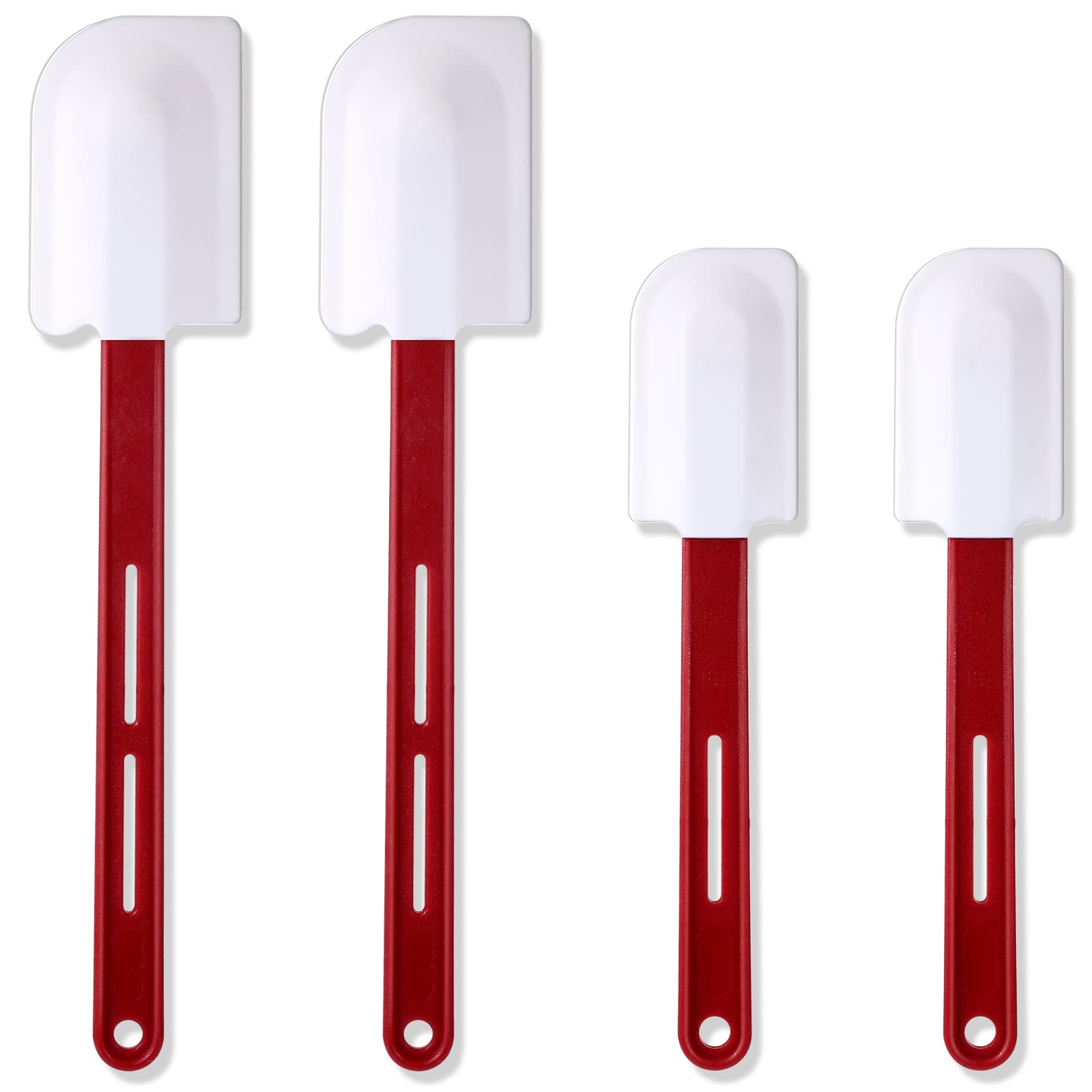 Norme spatula head close-up showing flexible silicone for precise scraping.