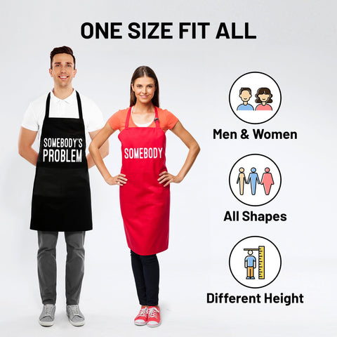 Norpaz outdoor BBQ apron, protective and easy to clean during grilling.
