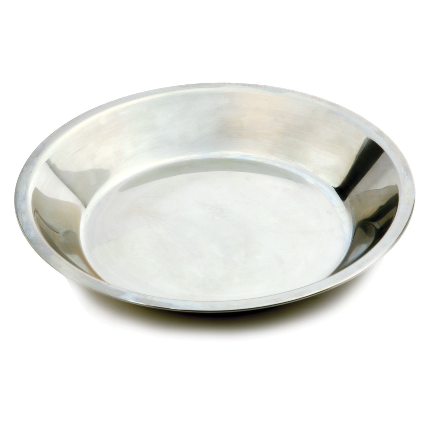 Norpro 3811 pie pan, 9-inch diameter with mirror finish for easy crust release.