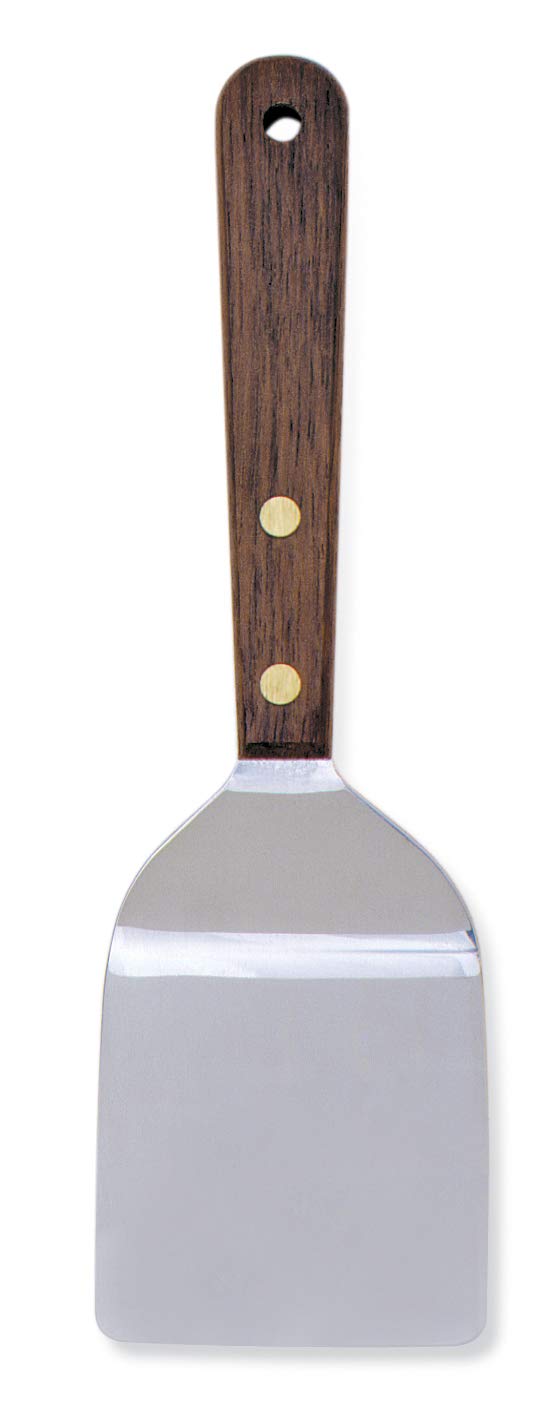 Norpro spatula close-up shows durable blade for everyday baking