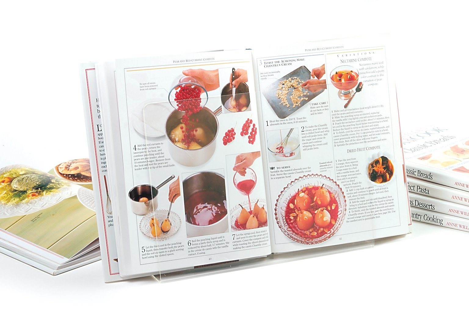 Norpro acrylic durable-clear material emphasizes long-lasting table-ready display.