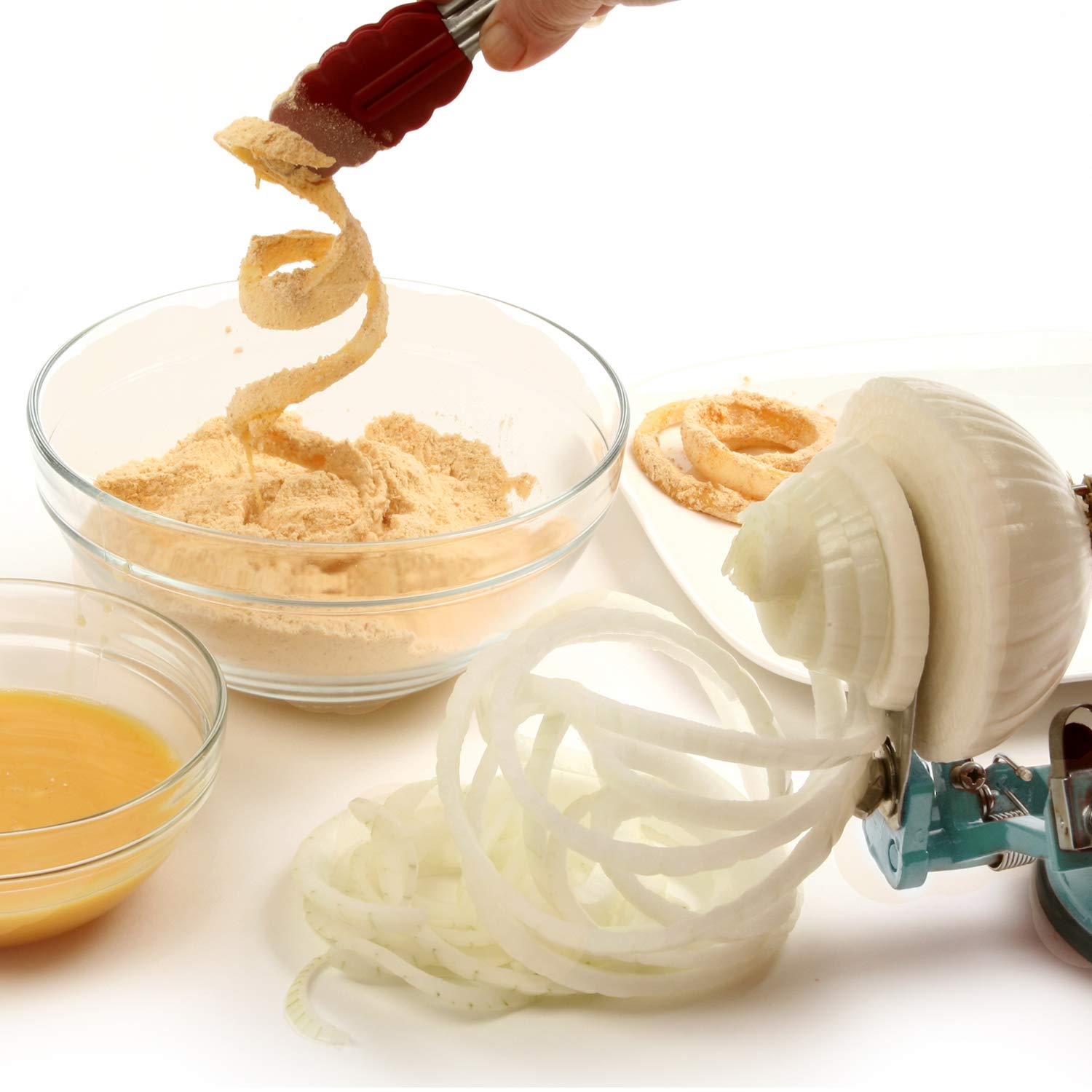 Norpro Apple Mate 2 slicer demonstrates even slices and clean cores for uniform results.