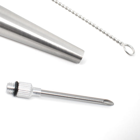 Norpro cleaning brush with baster for thorough maintenance